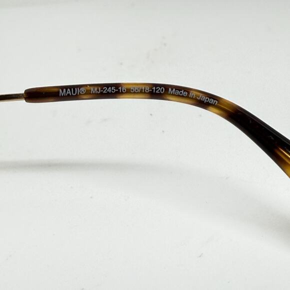 Maui Jim MJ-245-16 BabyBeach Sunglasses *lens Scratched* 56/18 120 H20403 - Picture 6 of 9